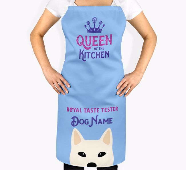 Queen of the Kitchen: Personalized {breedFullName} Apron